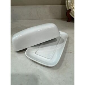 BIA Cordon Bleu Covered Butter Dish Classic white